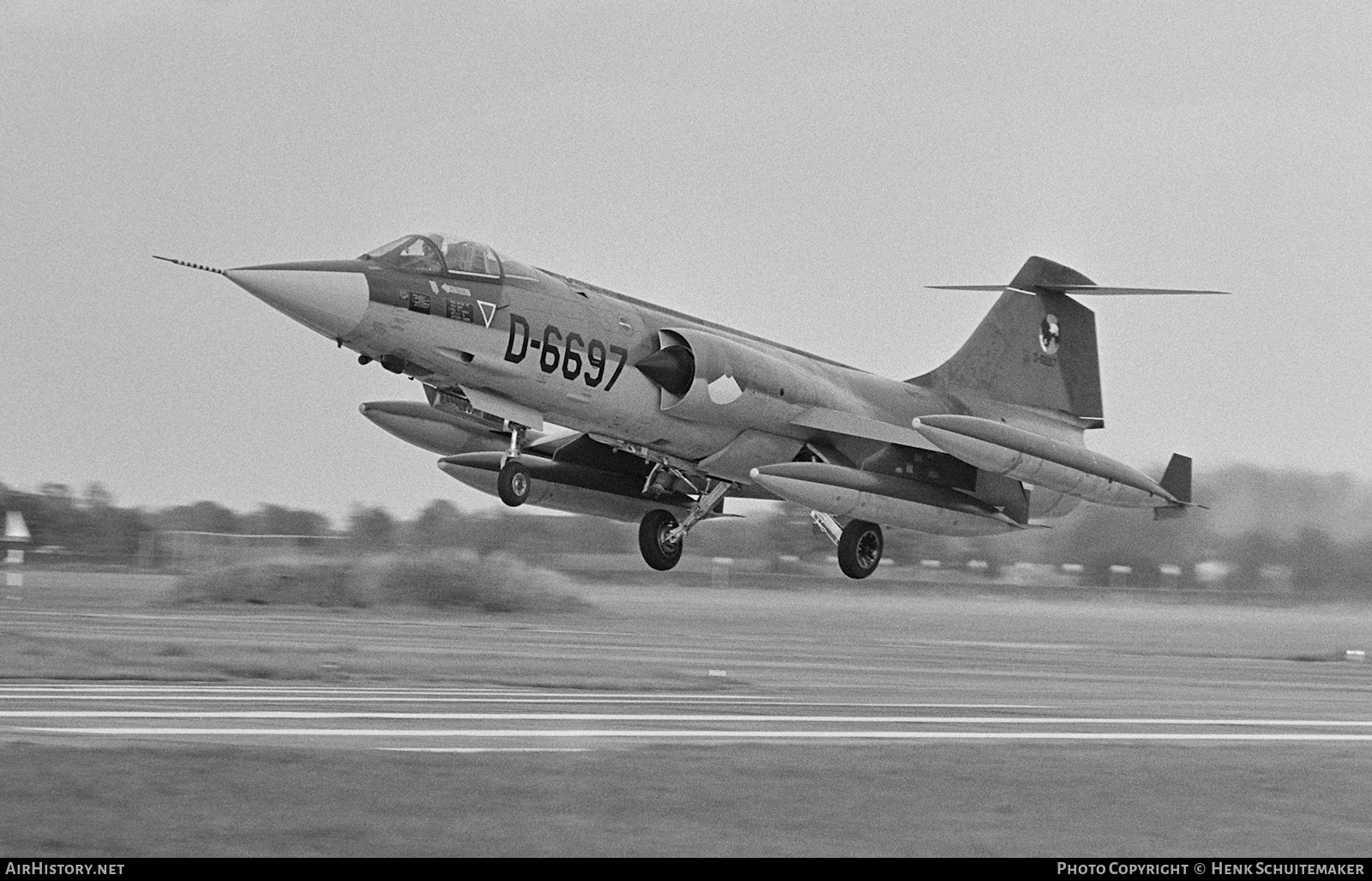 Aircraft Photo of D-6697 | Lockheed F-104G Starfighter | Netherlands - Air Force | AirHistory.net #379382