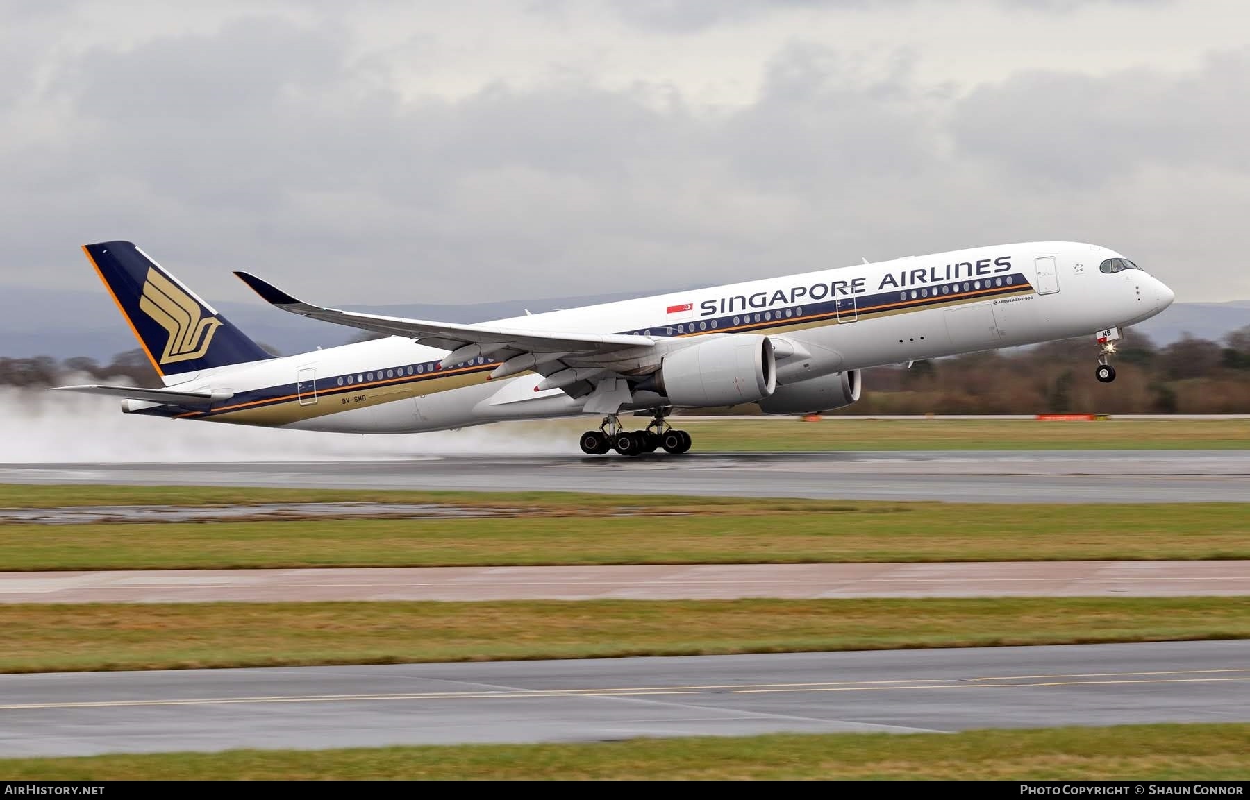 Aircraft Photo of 9V-SMB | Airbus A350-941 | Singapore Airlines | AirHistory.net #379394