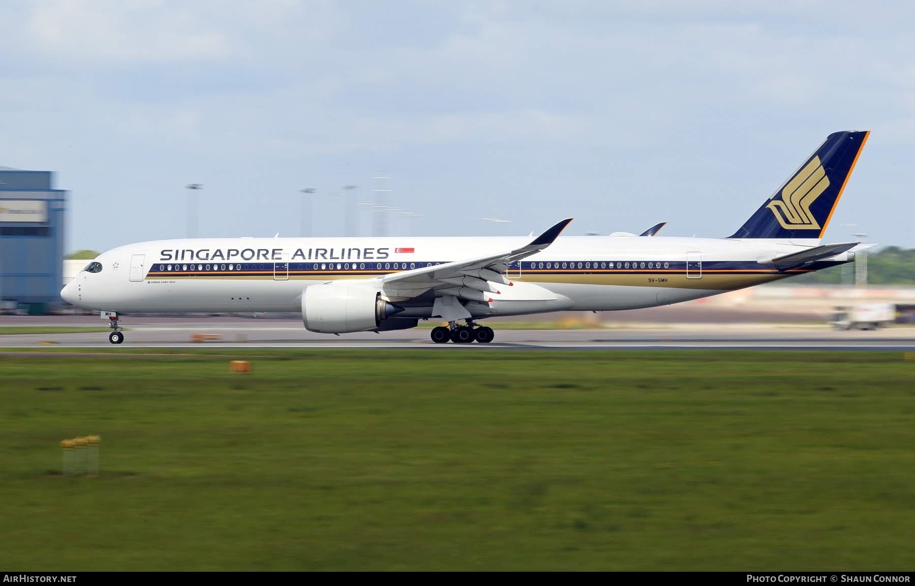 Aircraft Photo of 9V-SMH | Airbus A350-941 | Singapore Airlines | AirHistory.net #379397