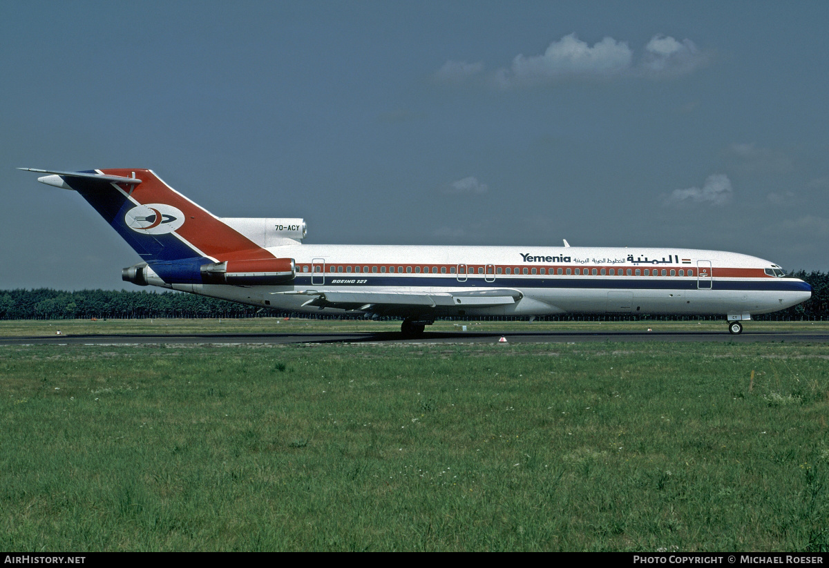 Aircraft Photo of 7O-ACY | Boeing 727-2N8/Adv | Yemenia - Yemen Airways | AirHistory.net #379404