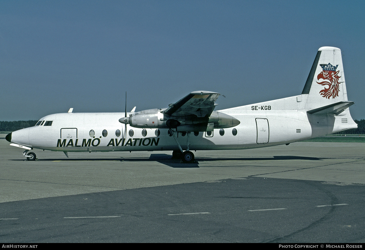 Aircraft Photo of SE-KGB | Fairchild Hiller FH-227B | Malmö Aviation | AirHistory.net #379409