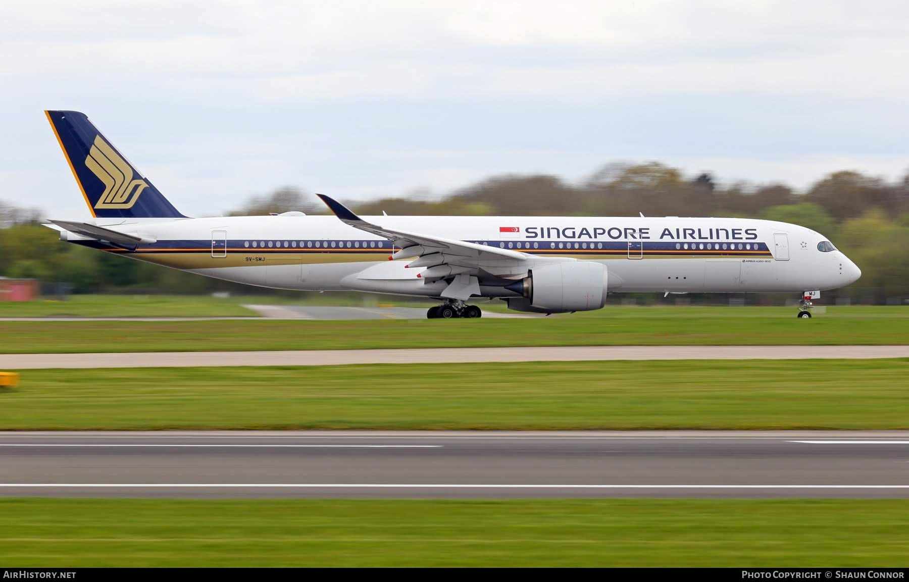 Aircraft Photo of 9V-SMJ | Airbus A350-941 | Singapore Airlines | AirHistory.net #379412