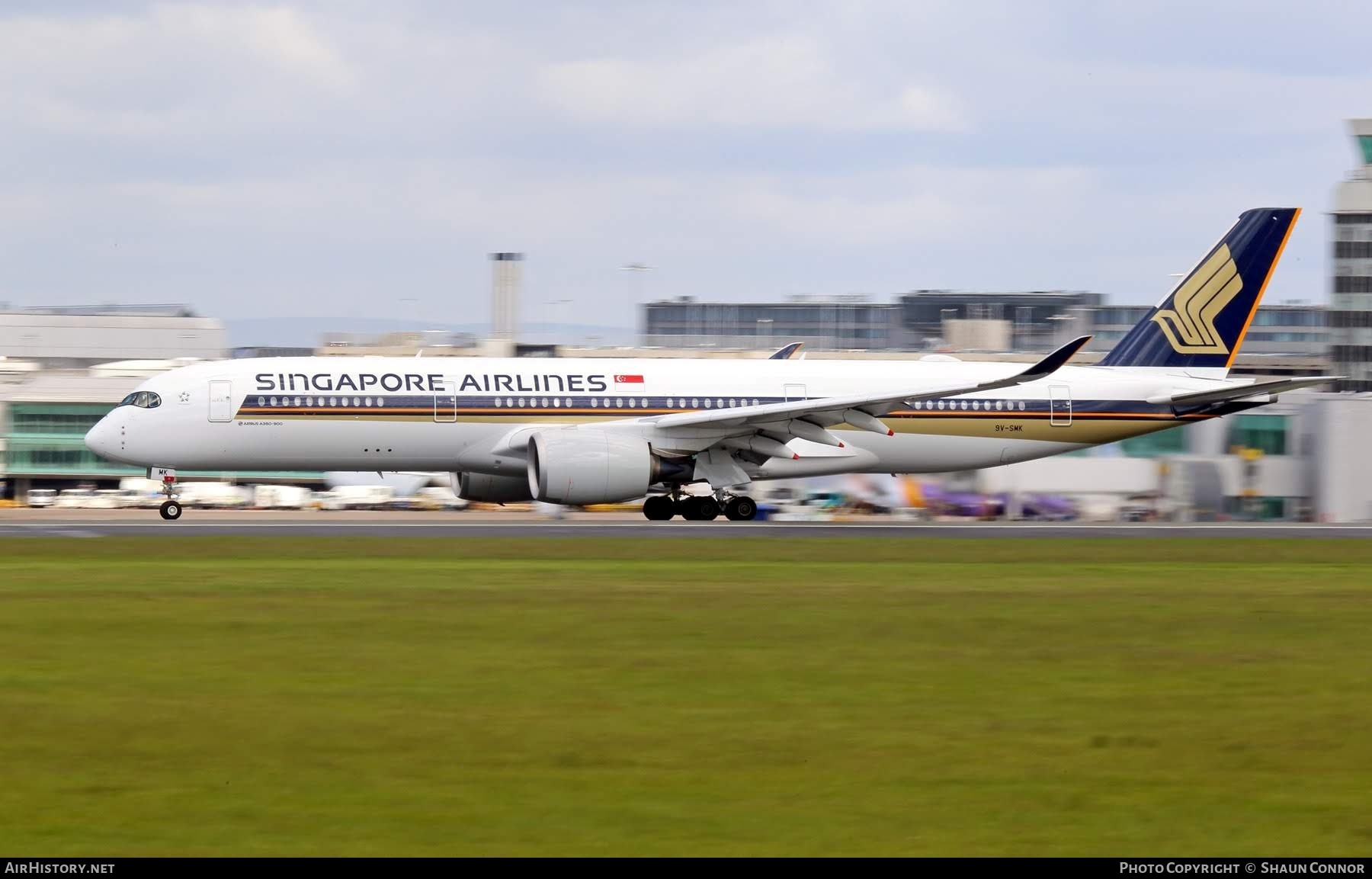 Aircraft Photo of 9V-SMK | Airbus A350-941 | Singapore Airlines | AirHistory.net #379416