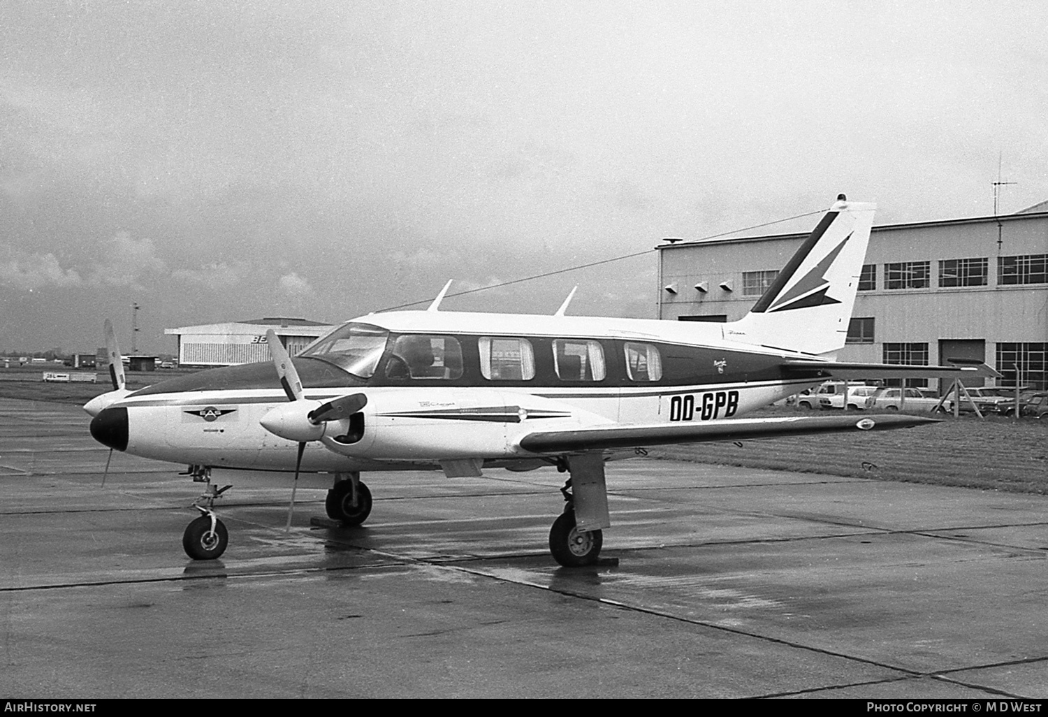 Aircraft Photo of OO-GPB | Piper PA-31-310 Navajo | AirHistory.net #379430