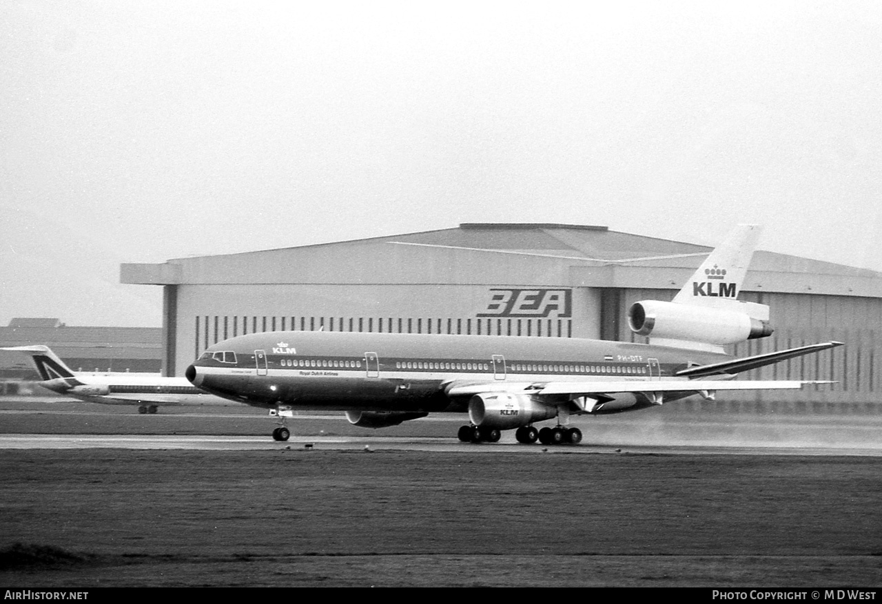 Aircraft Photo of PH-DTF | McDonnell Douglas DC-10-30 | KLM - Royal Dutch Airlines | AirHistory.net #379437