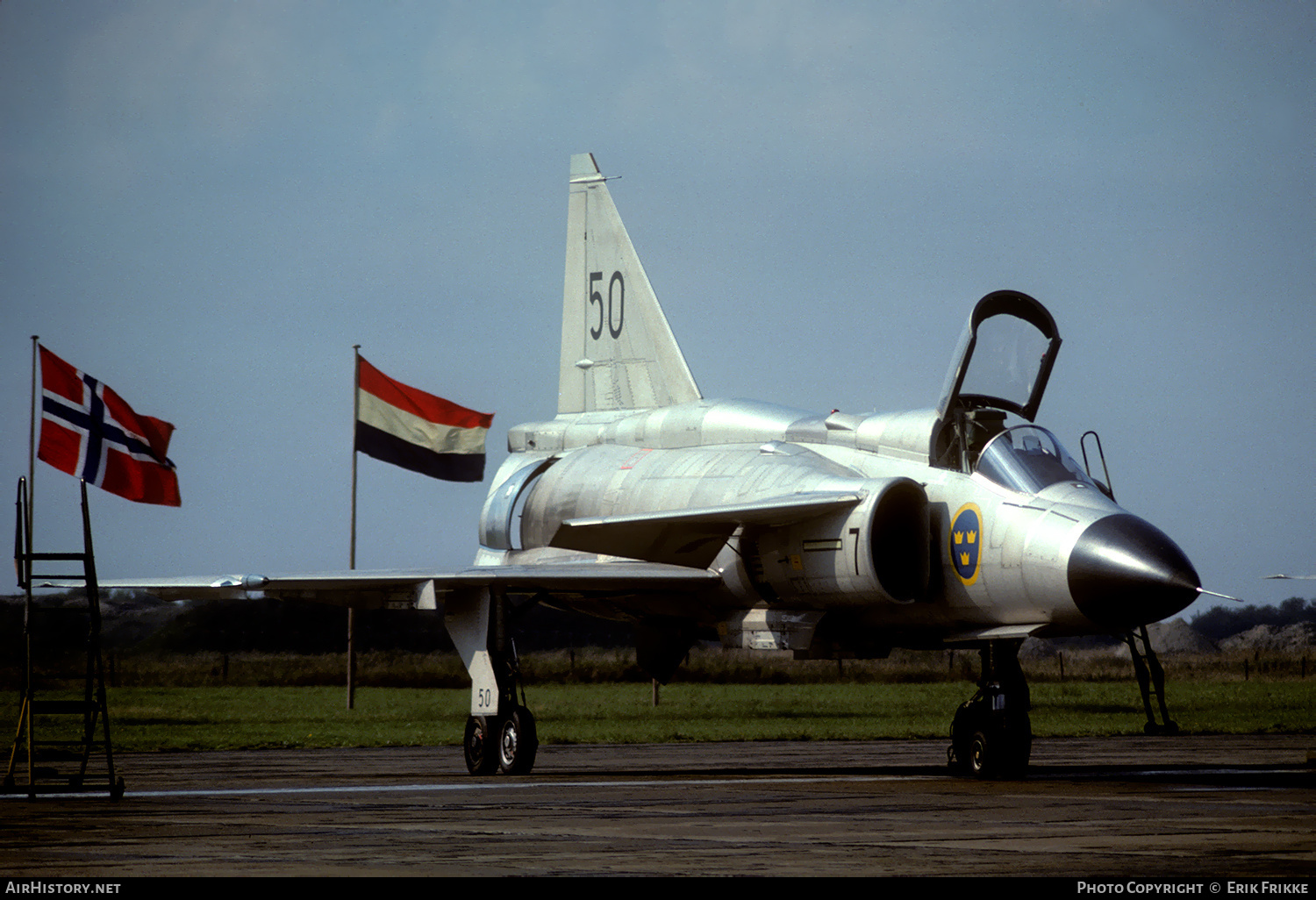 Aircraft Photo of 37050 | Saab AJ37 Viggen | Sweden - Air Force | AirHistory.net #379438