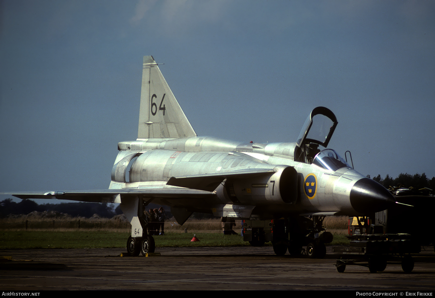 Aircraft Photo of 37064 | Saab AJ37 Viggen | Sweden - Air Force | AirHistory.net #379441