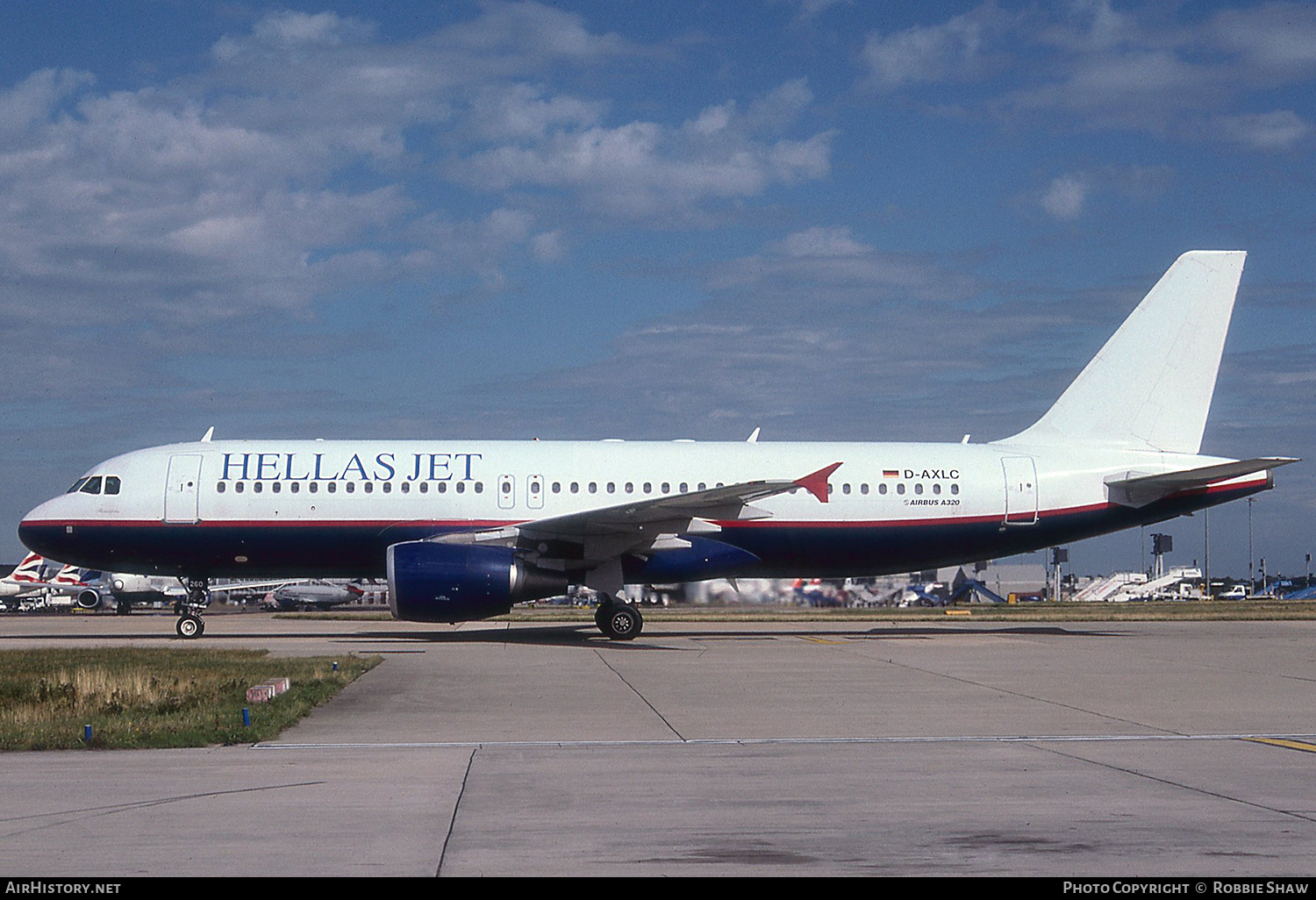 Aircraft Photo of D-AXLC | Airbus A320-214 | Hellas Jet | AirHistory.net #379451