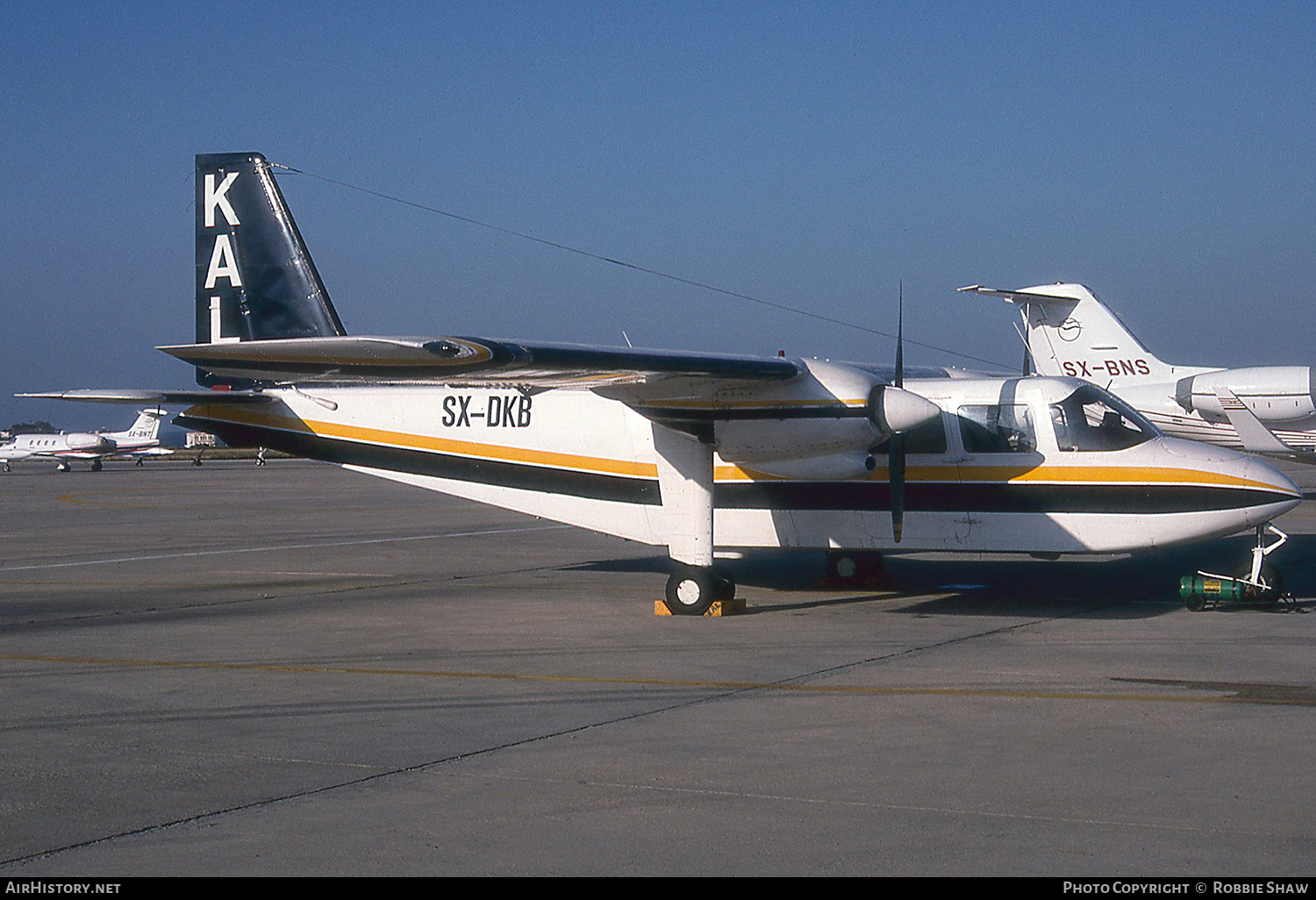 Aircraft Photo of SX-DKB | Britten-Norman BN-2A Islander | KAL Aviation | AirHistory.net #379460