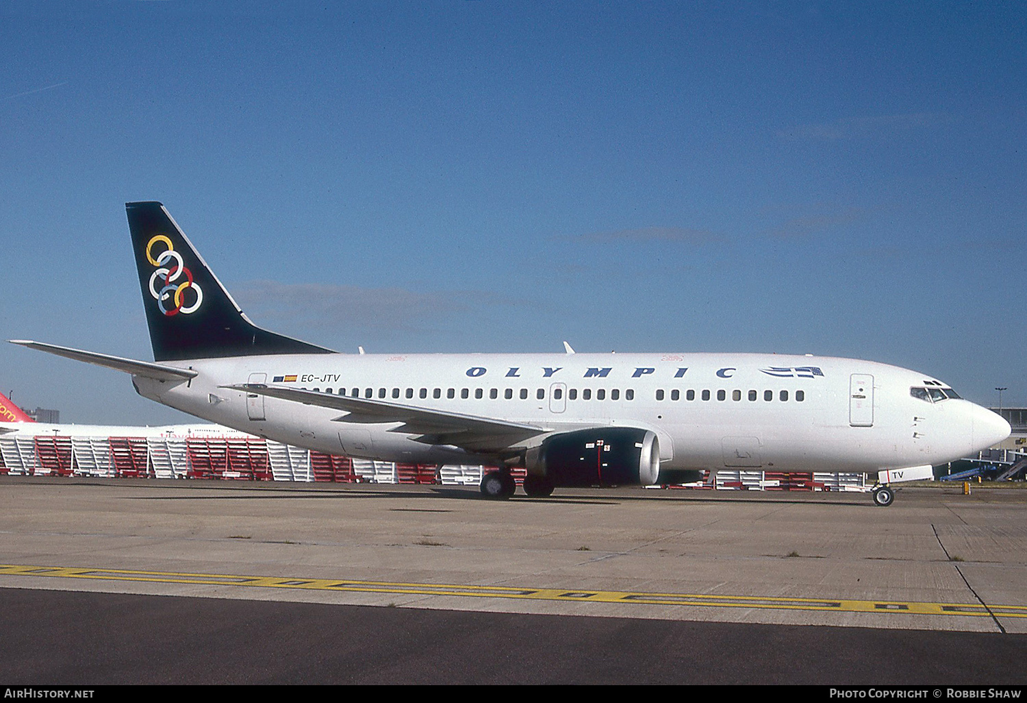 Aircraft Photo of EC-JTV | Boeing 737-33A | Olympic | AirHistory.net #379461