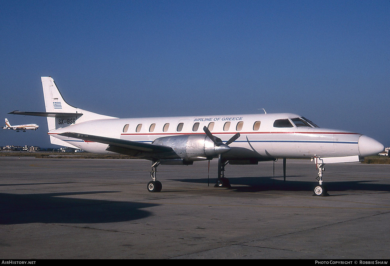 Aircraft Photo of SX-BSG | Fairchild Swearingen SA-226TC Metro II | South East European Airlines - SEEA | AirHistory.net #379462