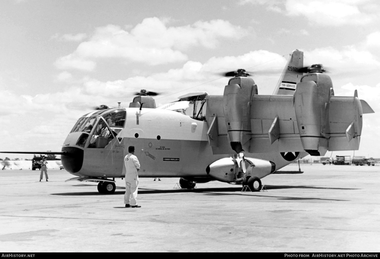 Aircraft Photo of 62-5921 / 25921 | Vought/Hiller/Ryan XC-142A | USA - Air Force | AirHistory.net #379472