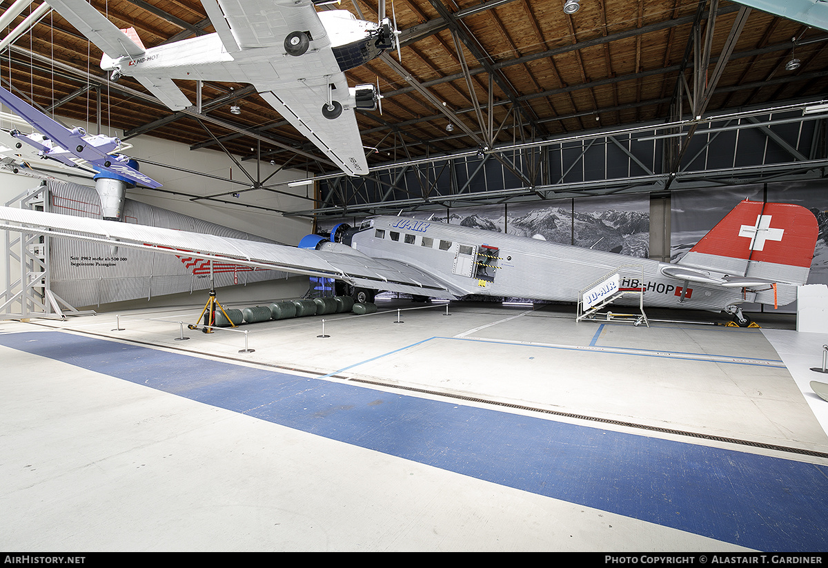 Aircraft Photo of HB-HOP | Junkers Ju 52/3m ge | Ju-Air | AirHistory.net #379477