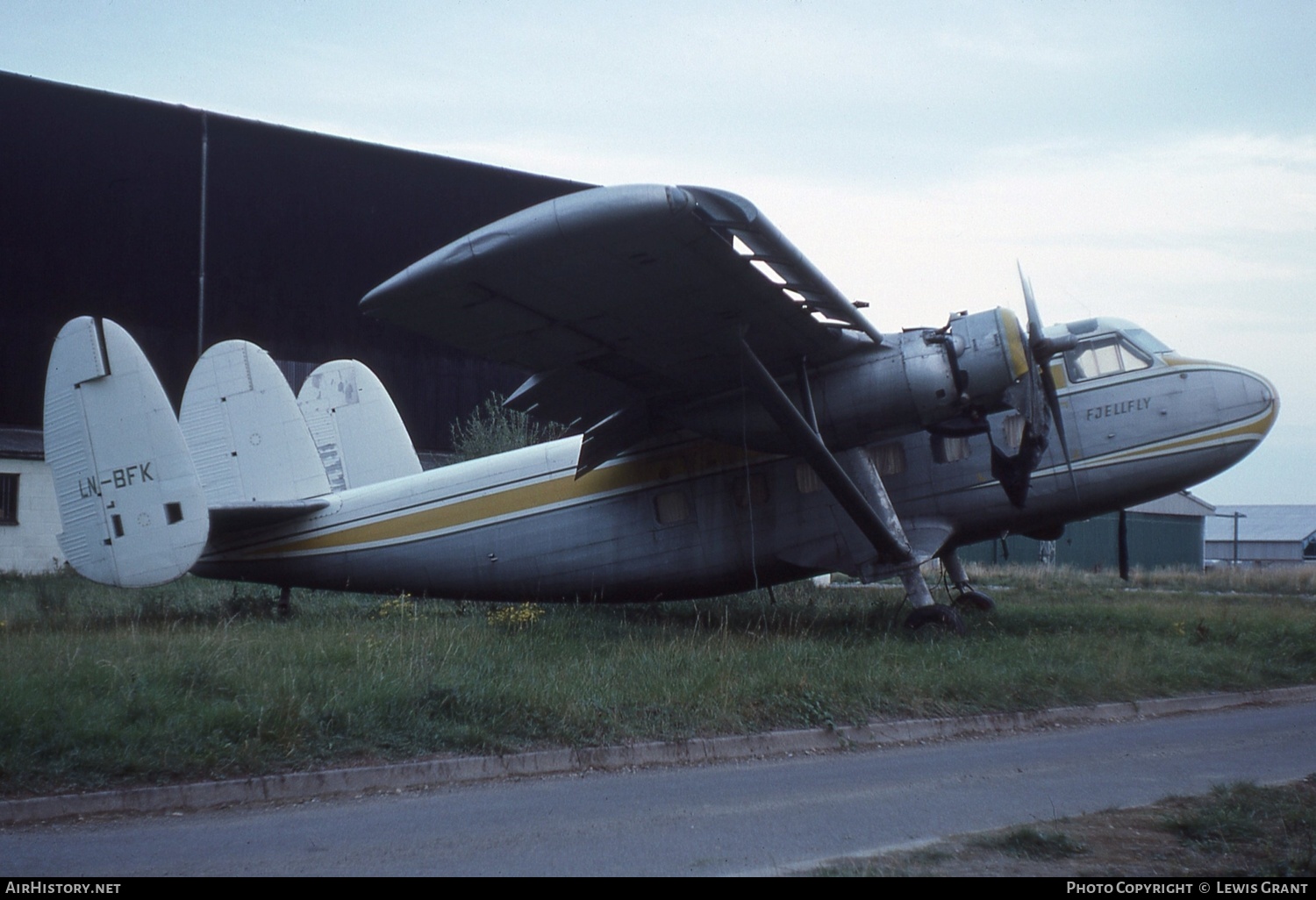 Aircraft Photo of LN-BFK | Scottish Aviation Twin Pioneer Series 1 | Fjellfly | AirHistory.net #379494