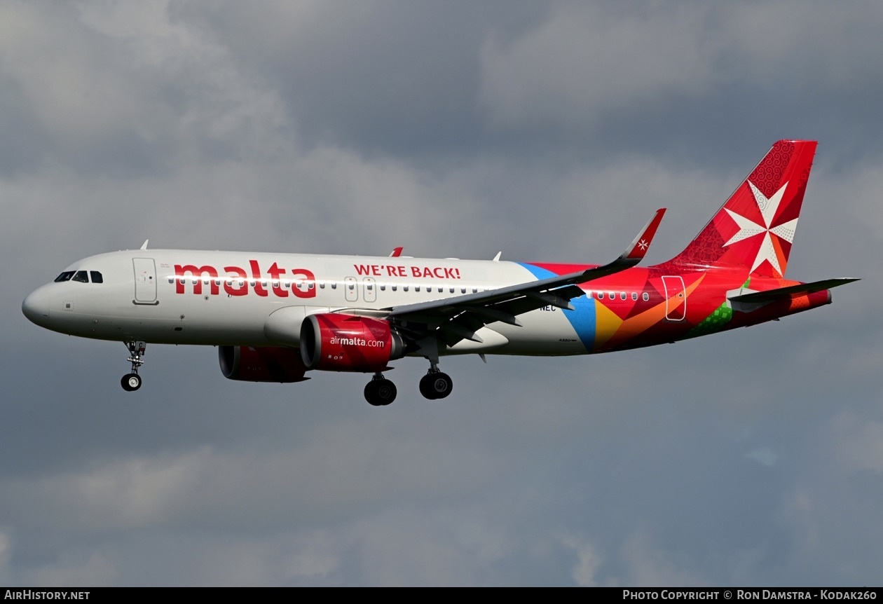 Aircraft Photo of 9H-NEC | Airbus A320-251N | Air Malta | AirHistory.net #379525