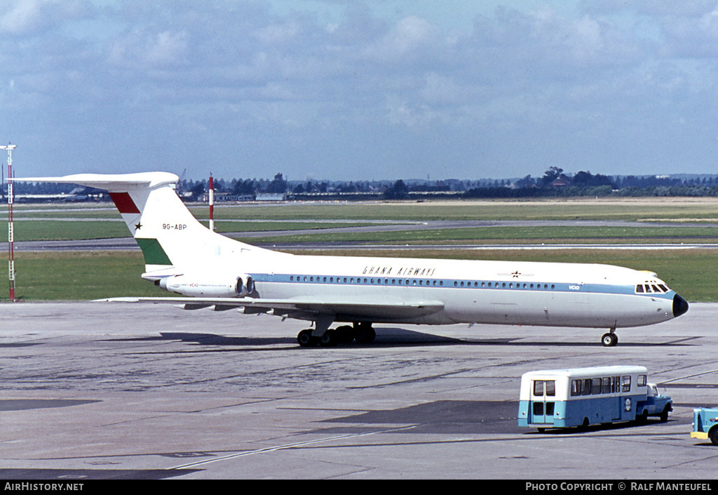 Aircraft Photo of 9G-ABP | Vickers VC10 Srs1102 | Ghana Airways | AirHistory.net #379561