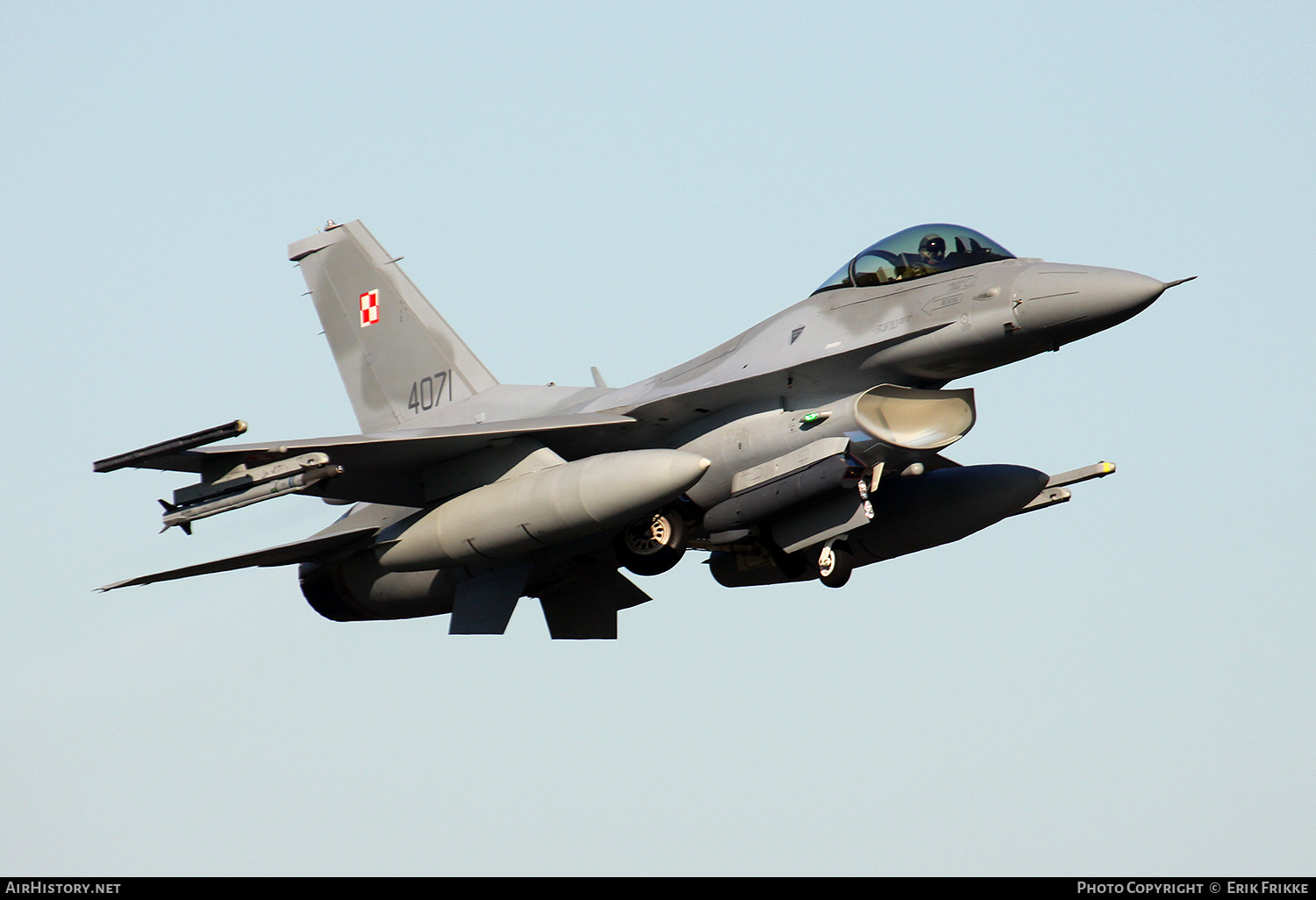 Aircraft Photo of 4071 | General Dynamics F-16C Fighting Falcon | Poland - Air Force | AirHistory.net #379572