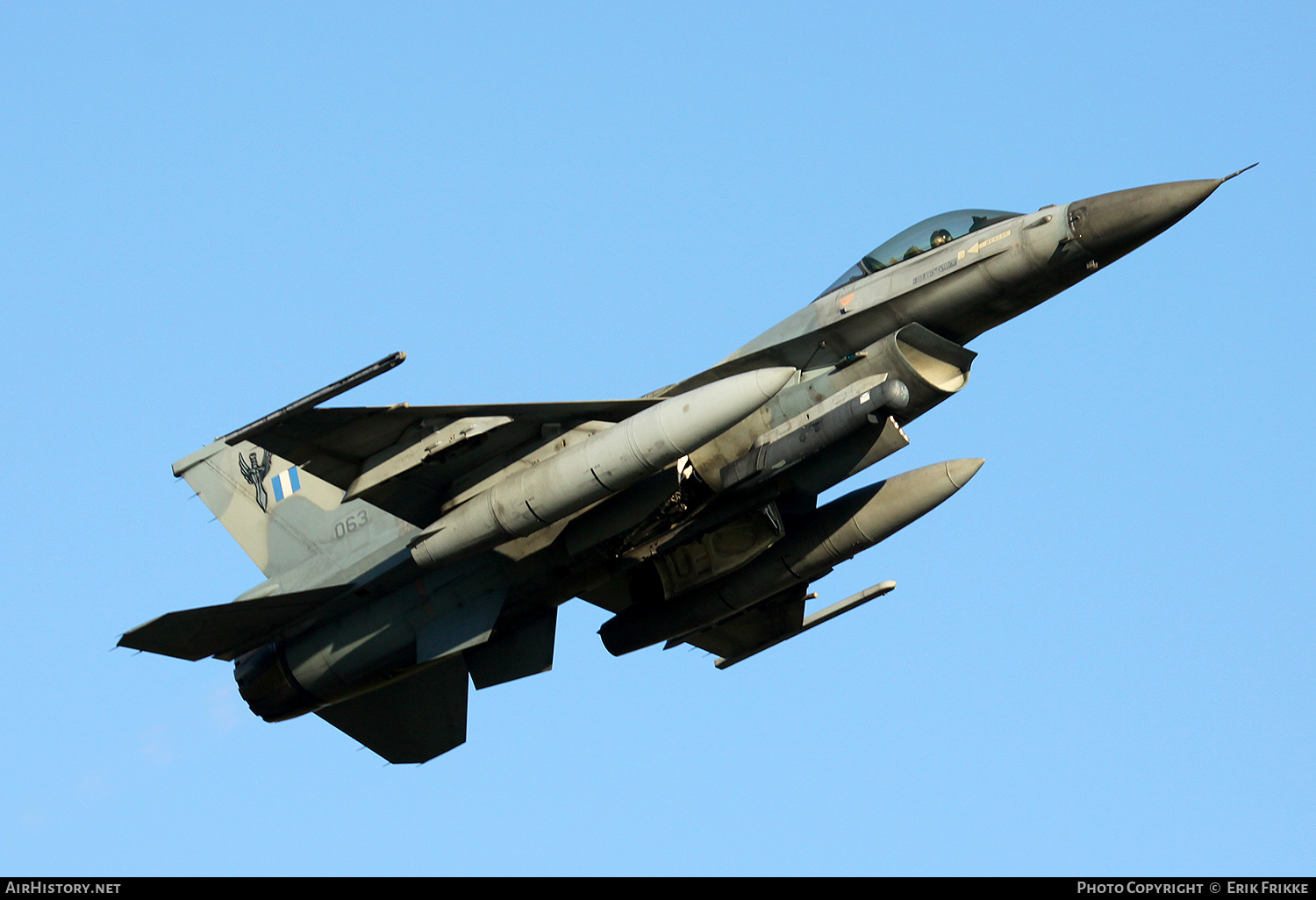 Aircraft Photo of 063 | General Dynamics F-16C Fighting Falcon | Greece - Air Force | AirHistory.net #379575