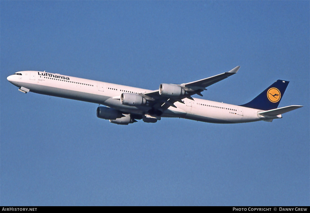 Aircraft Photo of D-AIHE | Airbus A340-642 | Lufthansa | AirHistory.net #379579