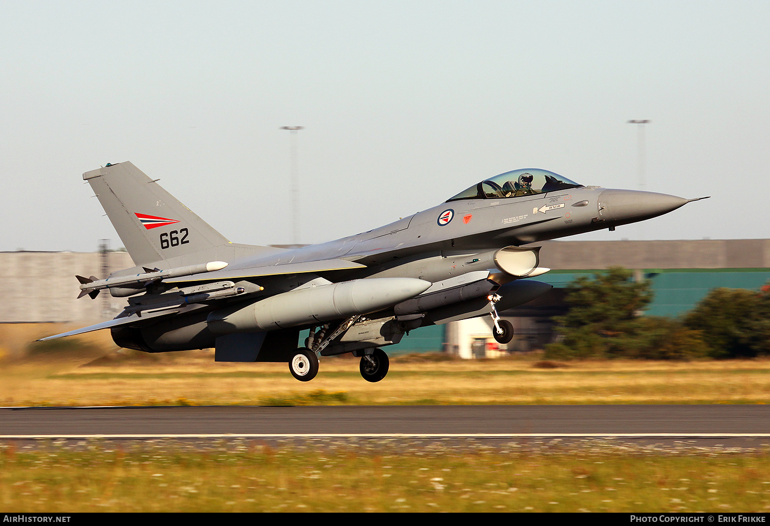 Aircraft Photo of 662 | General Dynamics F-16AM Fighting Falcon | Norway - Air Force | AirHistory.net #379583