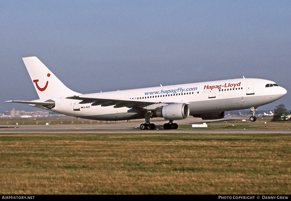 Aircraft Photo of D-AIAX | Airbus A300B4-605R | Hapag-Lloyd | AirHistory.net #379626