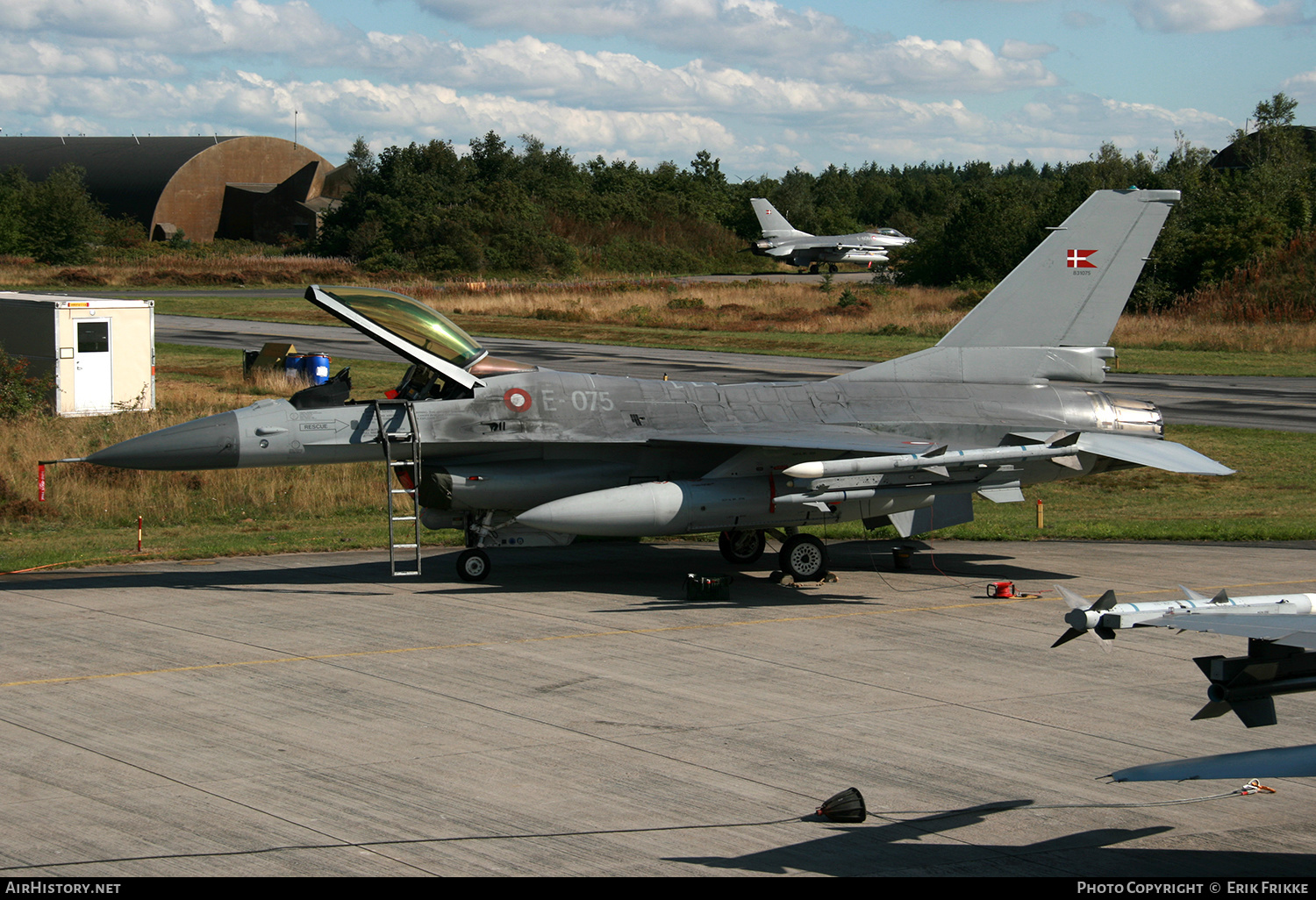 Aircraft Photo of E-075 | General Dynamics F-16AM Fighting Falcon | Denmark - Air Force | AirHistory.net #379631