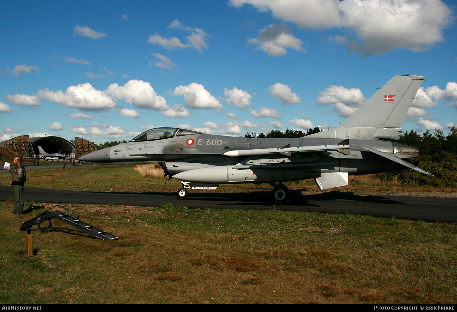 Aircraft Photo of E-600 | General Dynamics F-16AM Fighting Falcon | Denmark - Air Force | AirHistory.net #379637