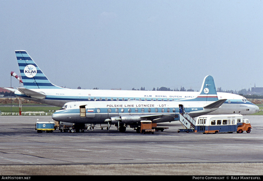 Aircraft Photo of SP-LVA | Vickers 804 Viscount | LOT Polish Airlines - Polskie Linie Lotnicze | AirHistory.net #379643