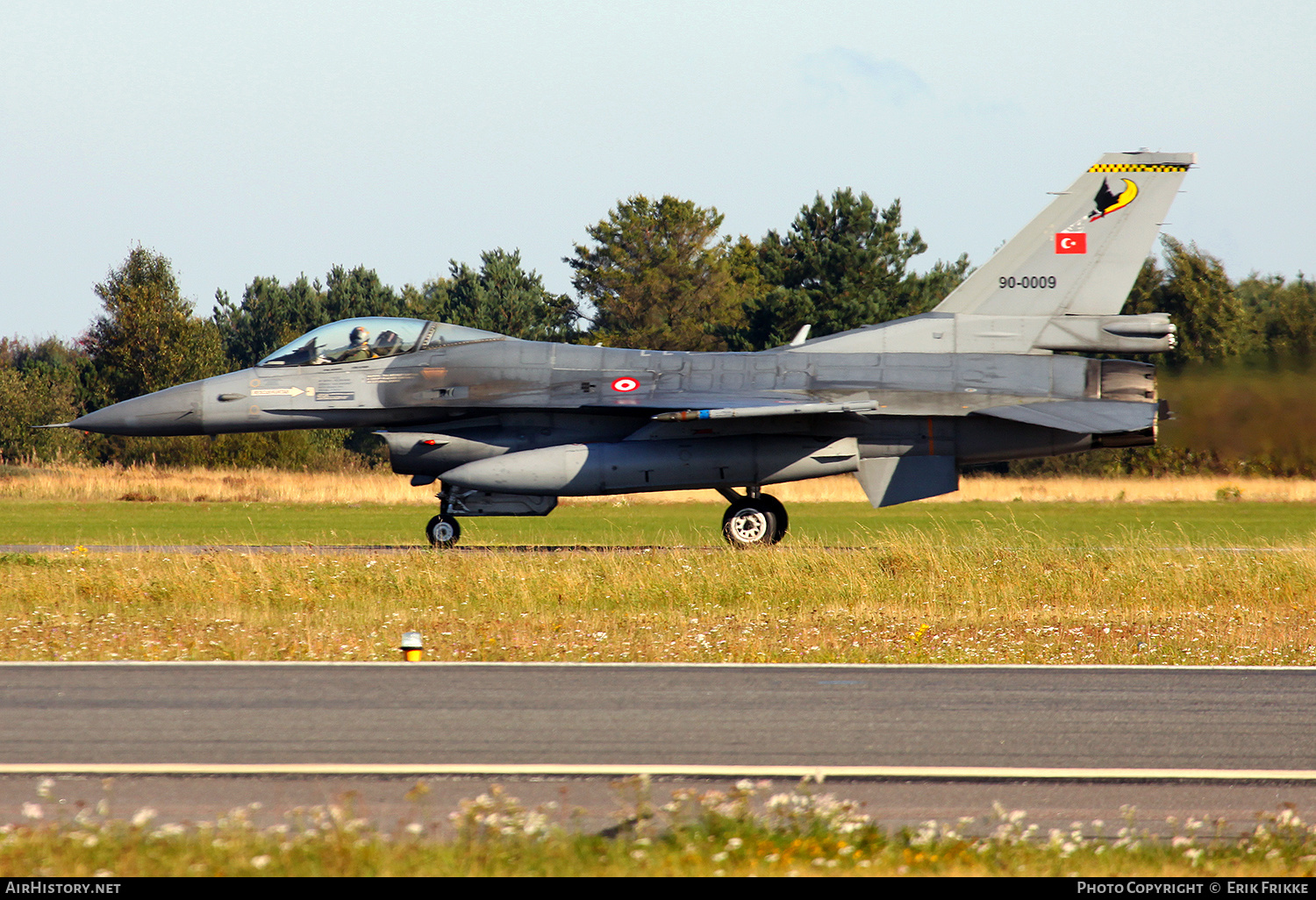 Aircraft Photo of 90-0009 | General Dynamics F-16CG Fighting Falcon | Turkey - Air Force | AirHistory.net #379648