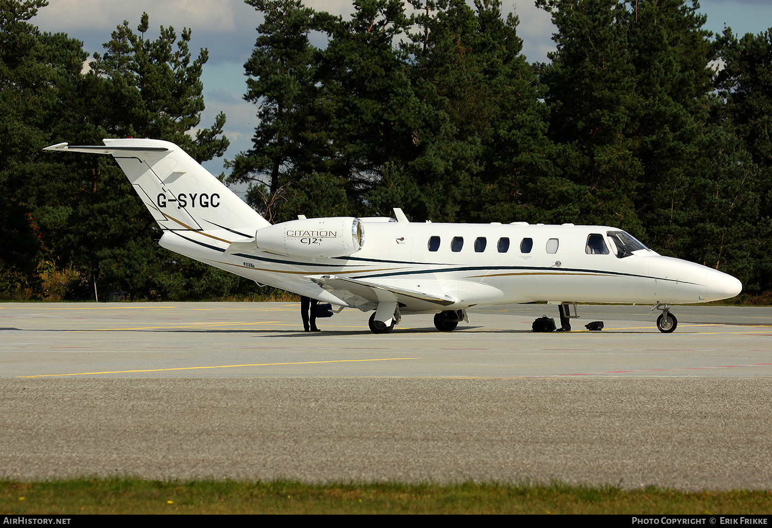 Aircraft Photo of G-SYGC | Cessna 525A CitationJet CJ2+ | AirHistory.net #379650