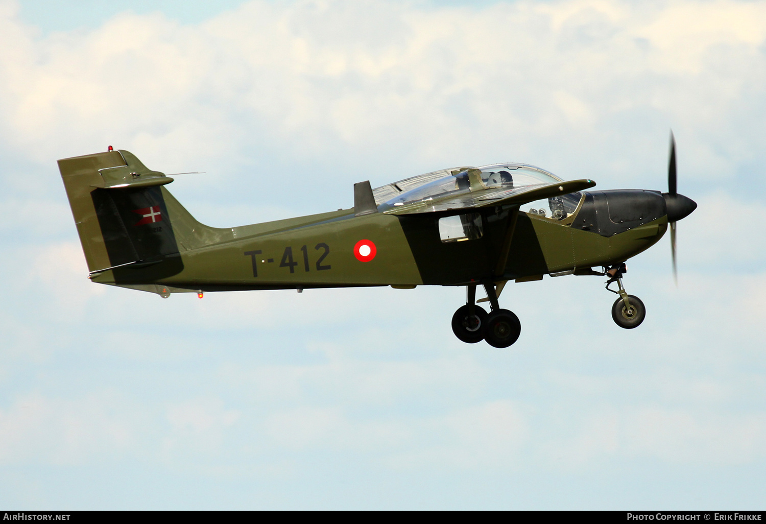 Aircraft Photo of T-412 | Saab T-17 Supporter | Denmark - Air Force | AirHistory.net #379665