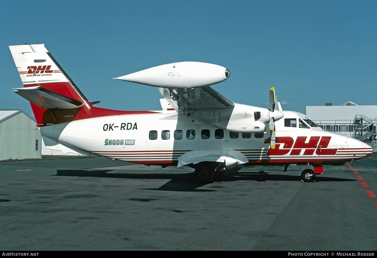 Aircraft Photo of OK-RDA | Let L-410UVP-E Turbolet | DHL Worldwide Express | AirHistory.net #379674