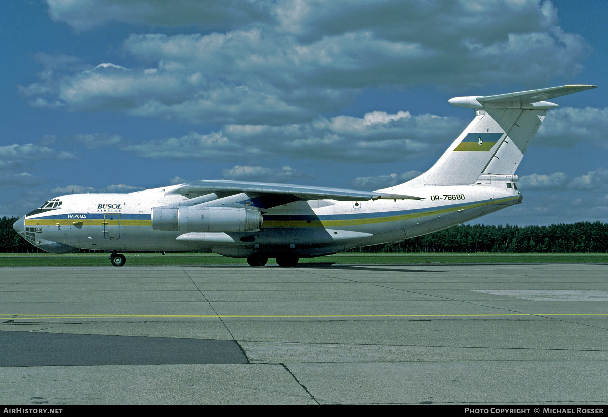 Aircraft Photo of UR-76680 | Ilyushin Il-76MD | Busol Airline | AirHistory.net #379679