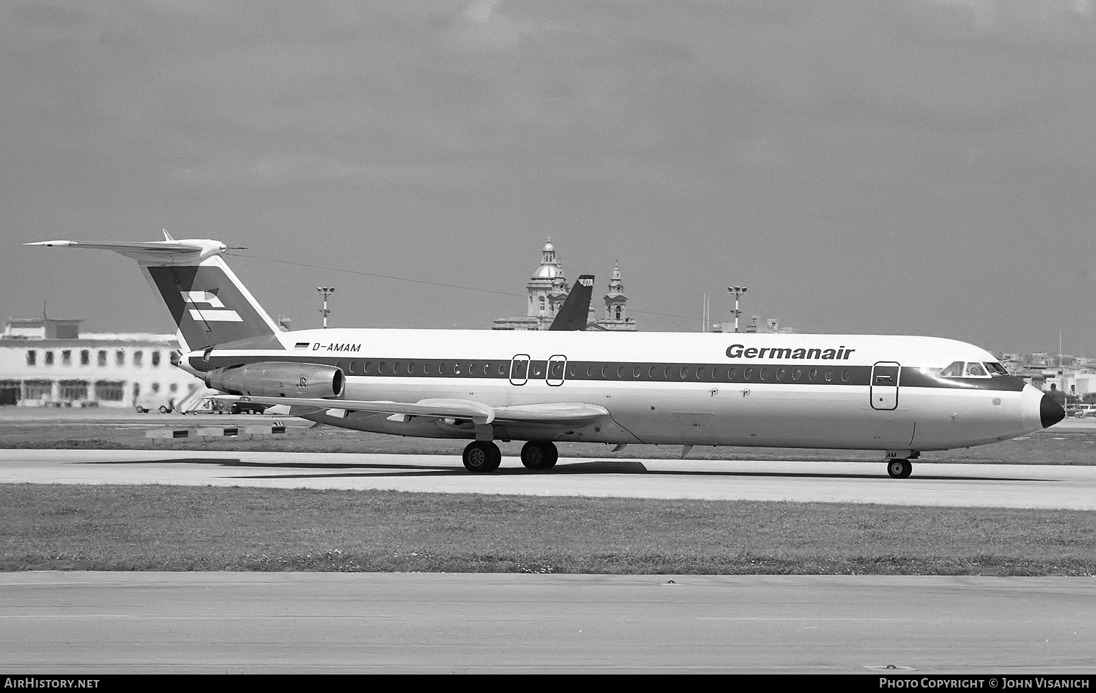 Aircraft Photo of D-AMAM | BAC 111-515FB One-Eleven | Germanair | AirHistory.net #379704
