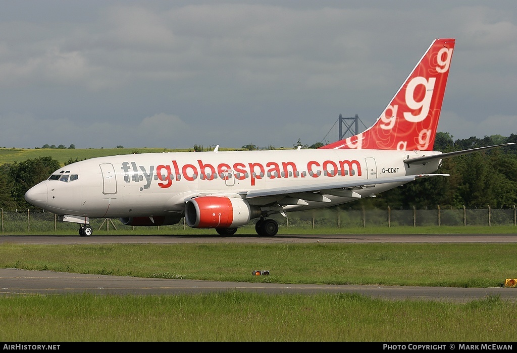 Aircraft Photo of G-CDKT | Boeing 737-683 | Flyglobespan | AirHistory.net #379705