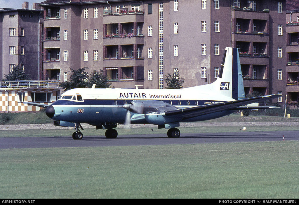 Aircraft Photo of G-ATMJ | Hawker Siddeley HS-748 Srs2A/225 | Autair International | AirHistory.net #379707