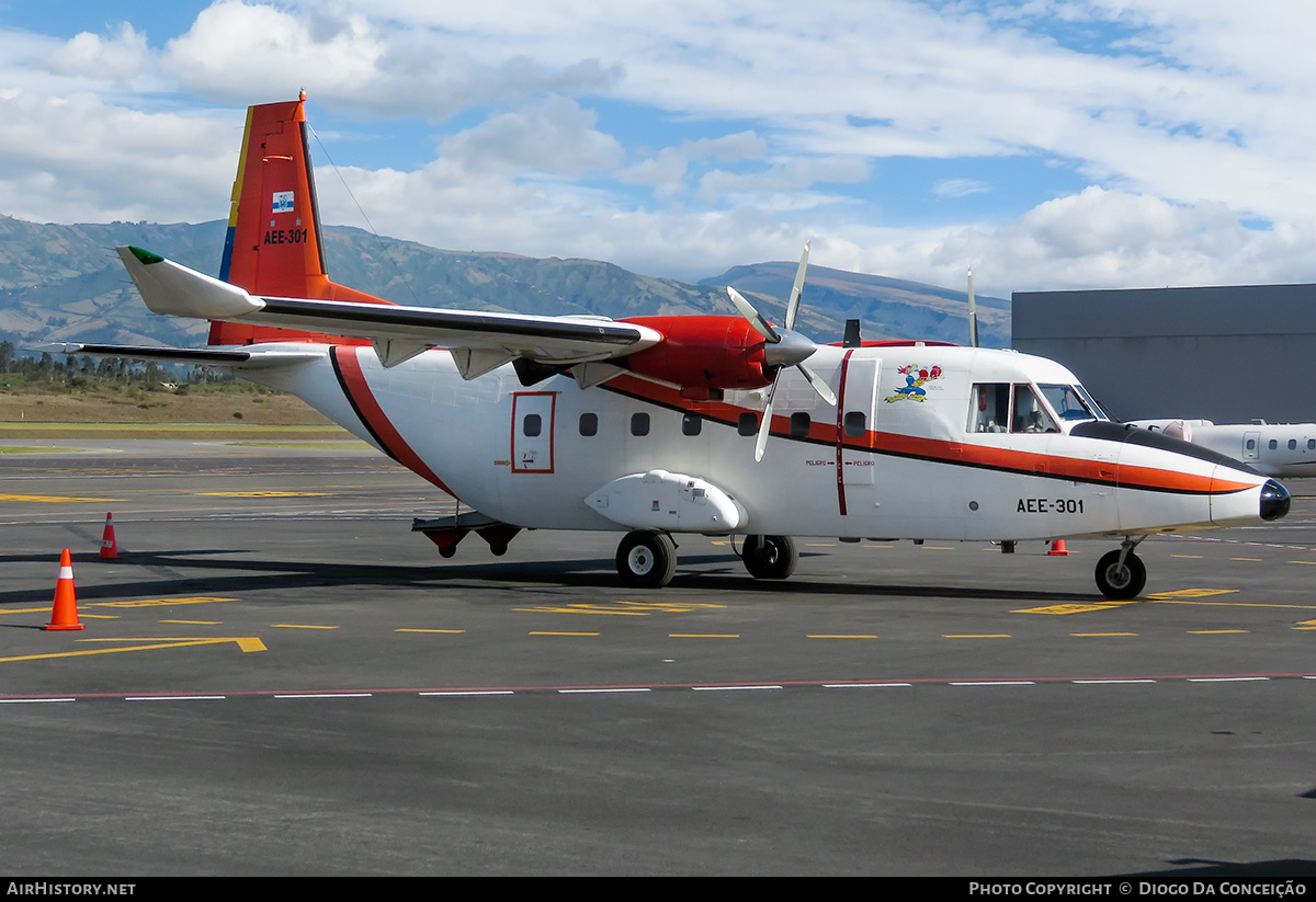 Aircraft Photo of AEE-301 | CASA C-212-400 Aviocar | Ecuador - Army | AirHistory.net #379711