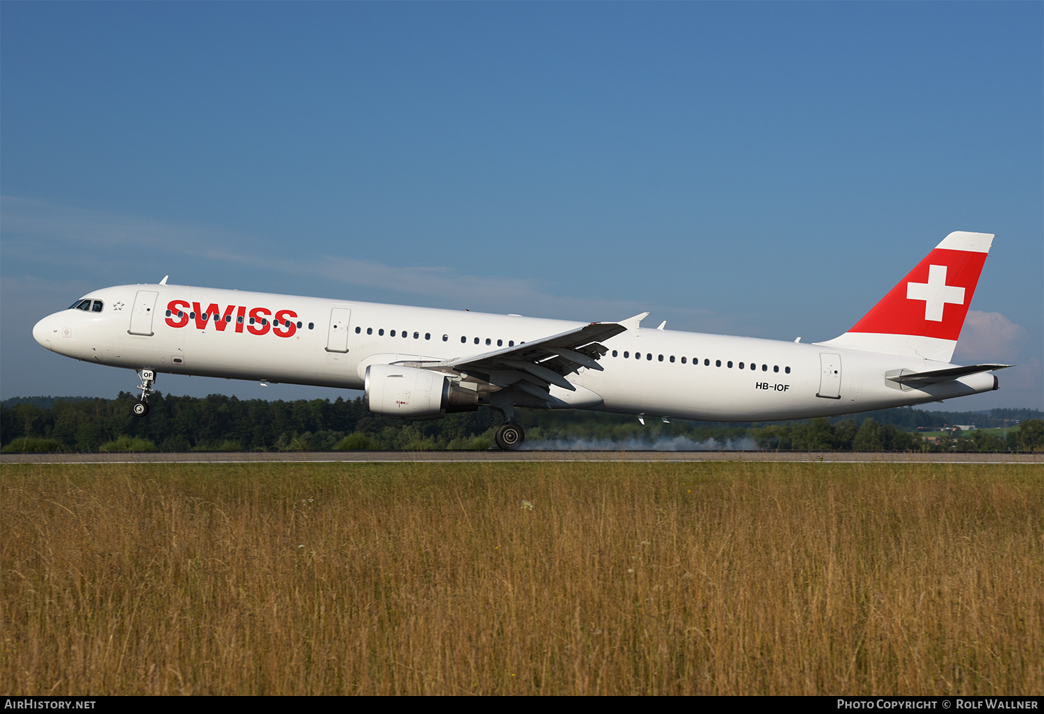 Aircraft Photo of HB-IOF | Airbus A321-111 | Swiss International Air Lines | AirHistory.net #379716
