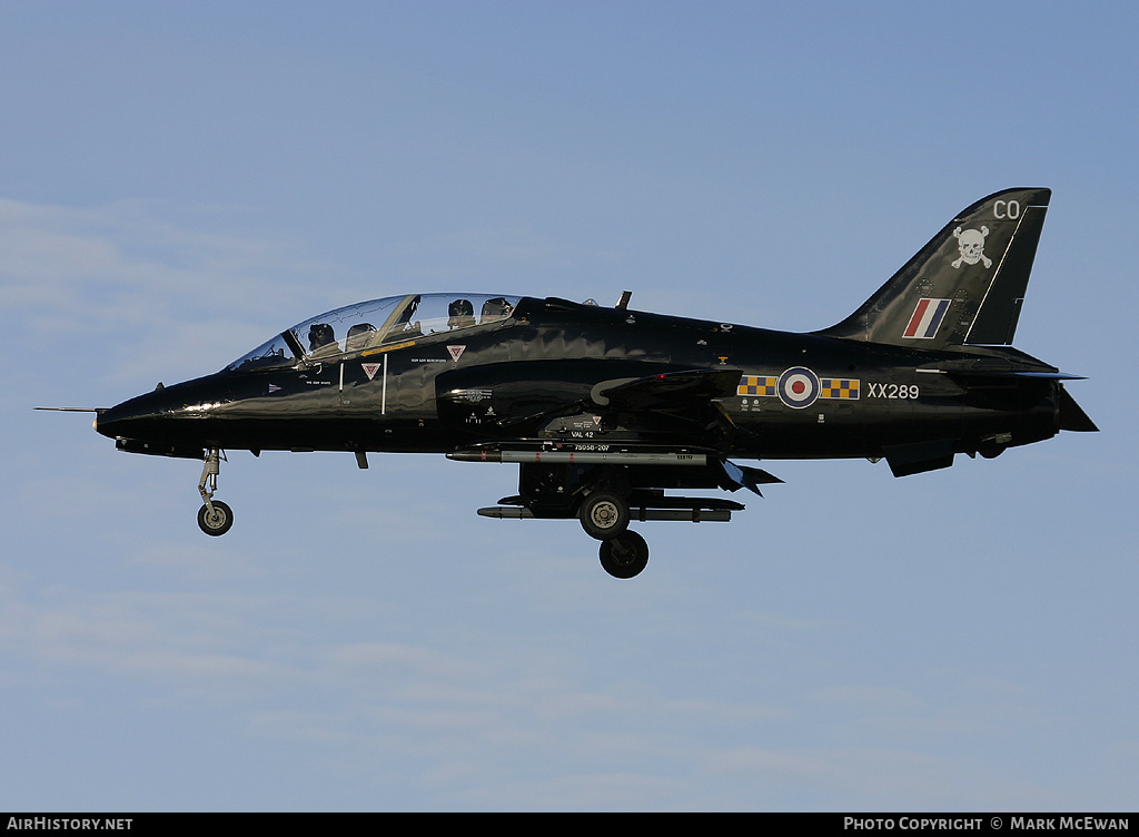 Aircraft Photo of XX289 | British Aerospace Hawk T1A | UK - Air Force | AirHistory.net #379717
