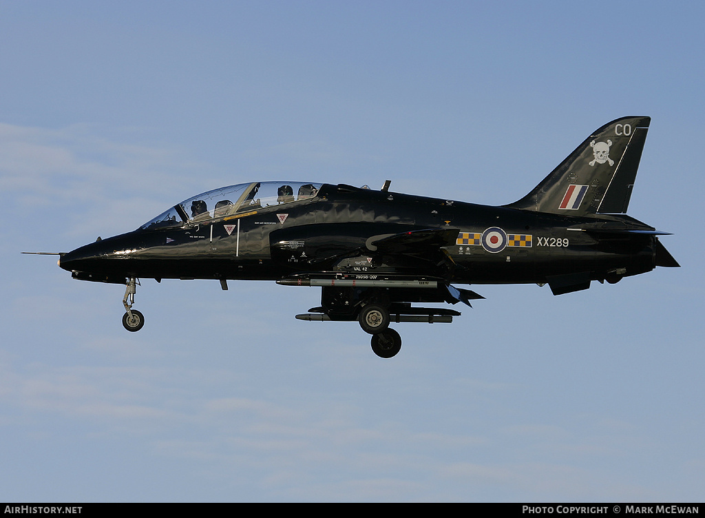 Aircraft Photo of XX289 | British Aerospace Hawk T.1A | UK - Air Force | AirHistory.net #379717