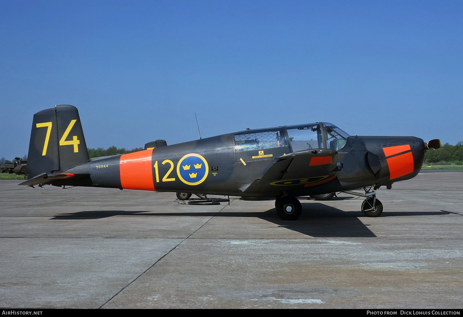 Aircraft Photo of 50044 | Saab Sk50B Safir (91B) | Sweden - Air Force | AirHistory.net #379720