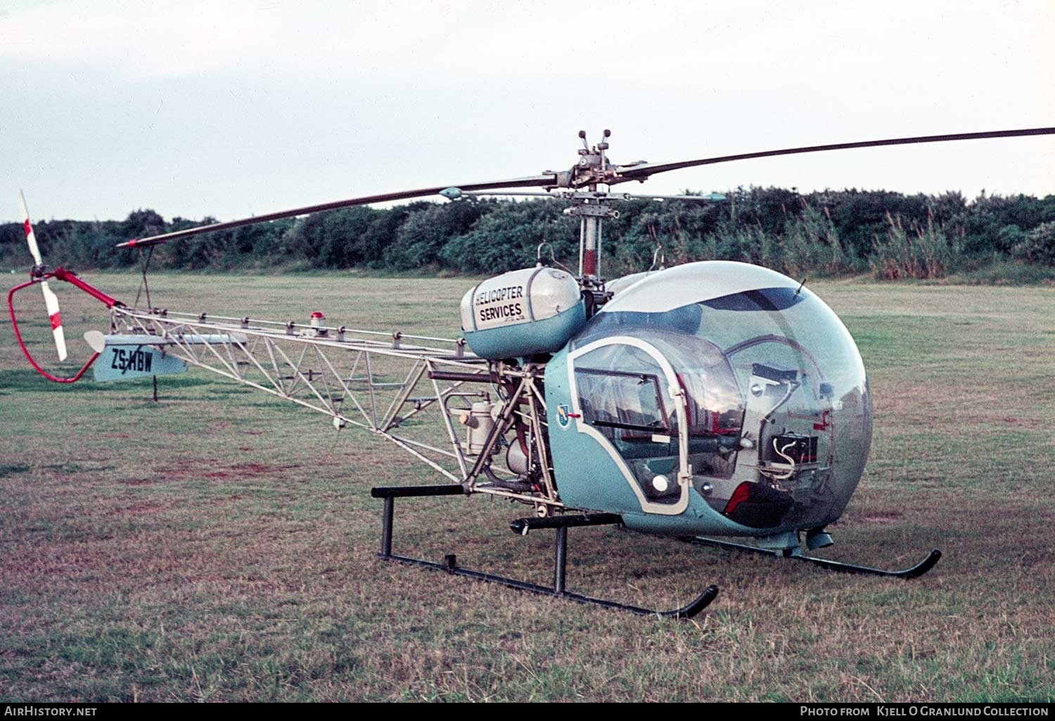 Aircraft Photo of ZS-HBW | Bell 47G-4A | Helicopter Services | AirHistory.net #379731