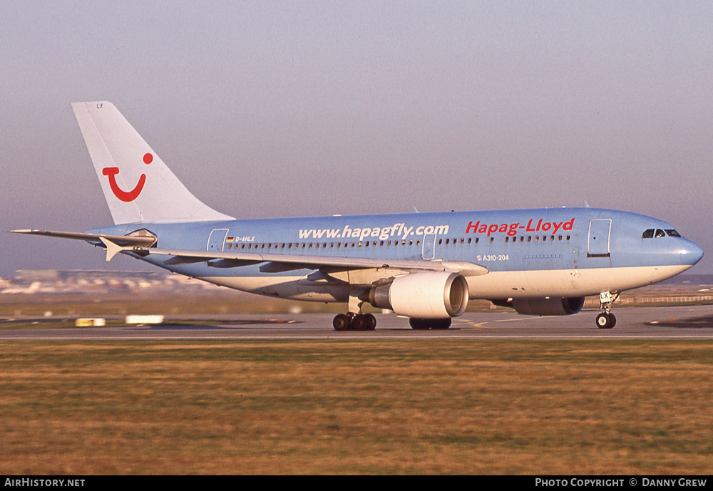 Aircraft Photo of D-AHLX | Airbus A310-204 | Hapag-Lloyd | AirHistory.net #379762