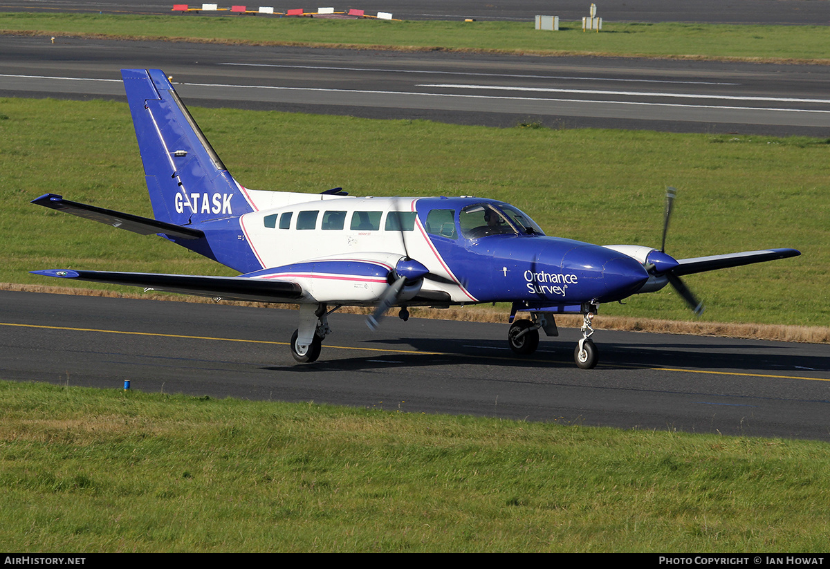 Aircraft Photo of G-TASK | Cessna 404 Titan II | Ordnance Survey | AirHistory.net #379769