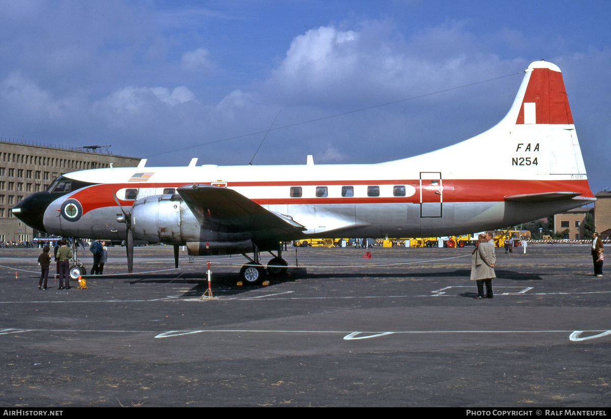 Aircraft Photo of N254 | Convair ET-29C | FAA - Federal Aviation Administration | AirHistory.net #379771