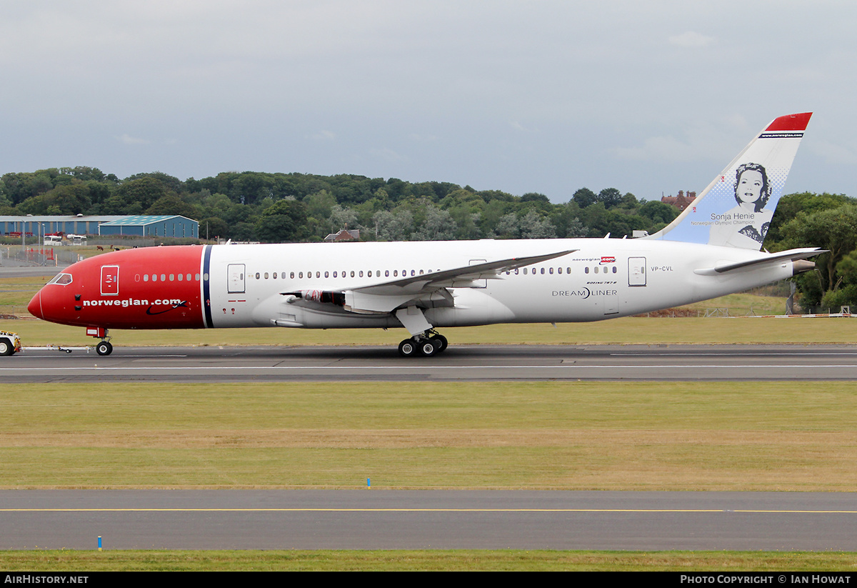Aircraft Photo of VP-CVL | Boeing 787-8 Dreamliner | Norwegian | AirHistory.net #379787