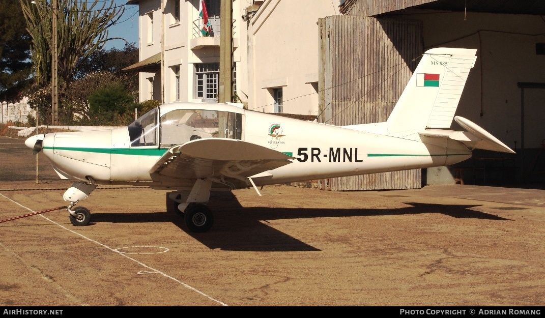 Aircraft Photo of 5R-MNL | Morane-Saulnier MS-885 Super Rallye | Madagascar - Air Force | AirHistory.net #379788