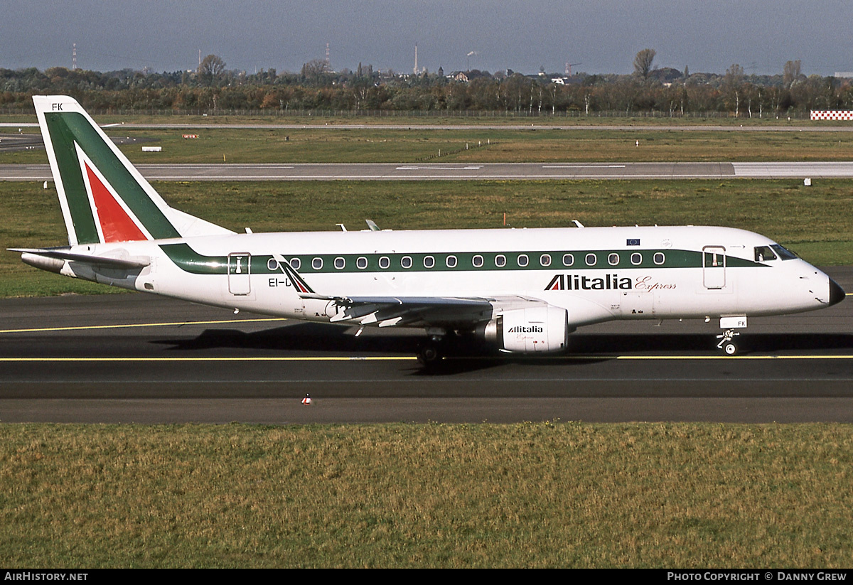 Aircraft Photo of EI-DFK | Embraer 170LR (ERJ-170-100LR) | Alitalia Express | AirHistory.net #379800