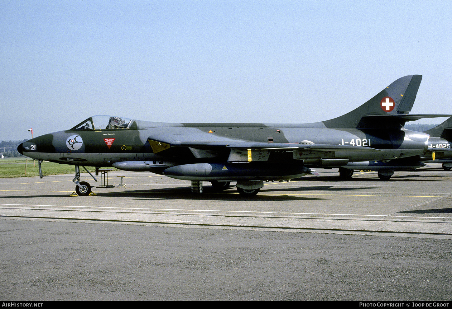 Aircraft Photo of J-4021 | Hawker Hunter F58 | Switzerland - Air Force | AirHistory.net #379816