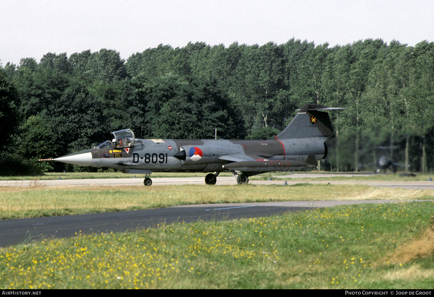 Aircraft Photo of D-8091 | Lockheed F-104G Starfighter | Netherlands - Air Force | AirHistory.net #379819